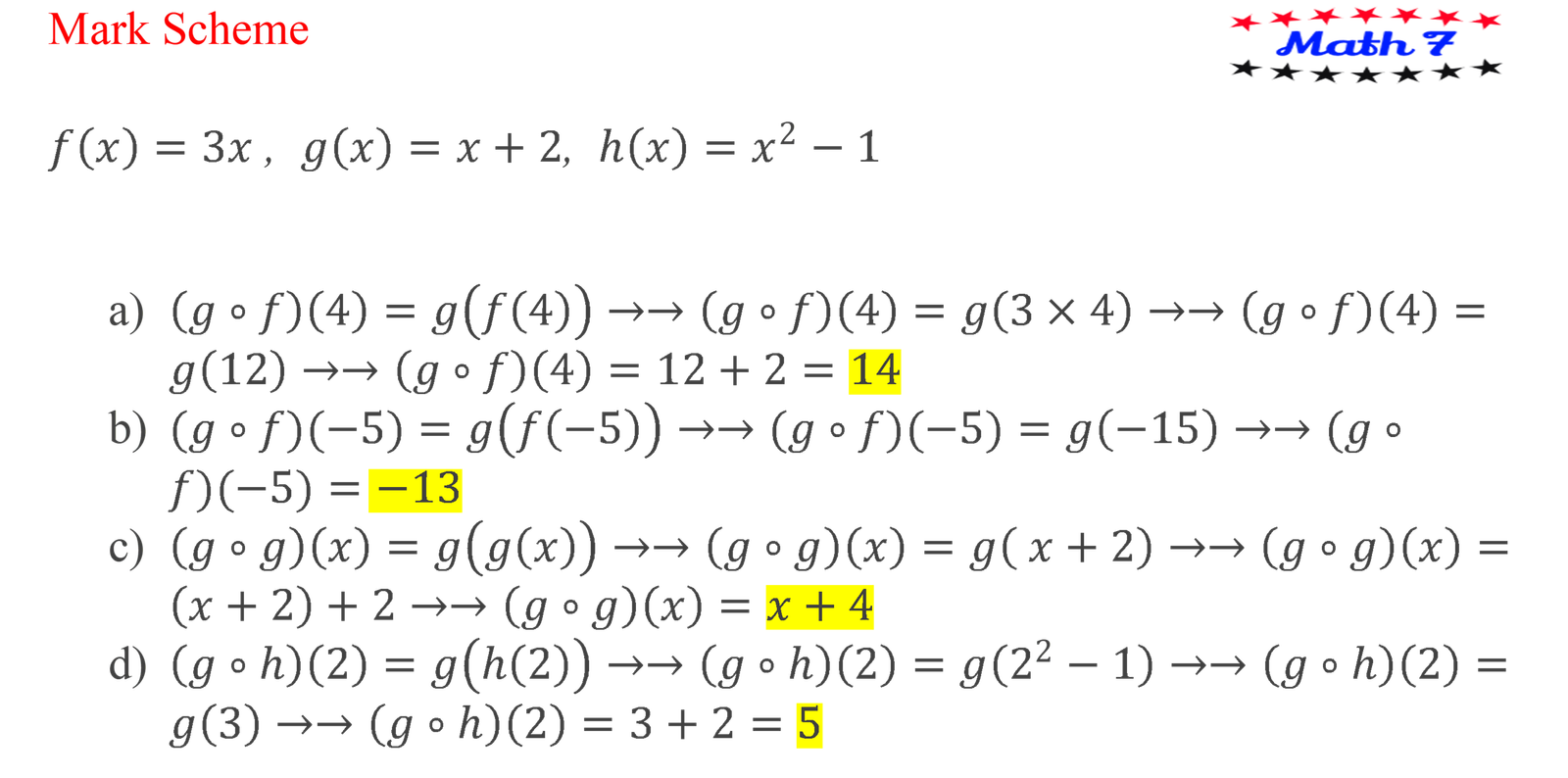 Math Seven – IB Math